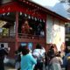 Sato-miya (shrine) kagura (Shinto music and dancing)