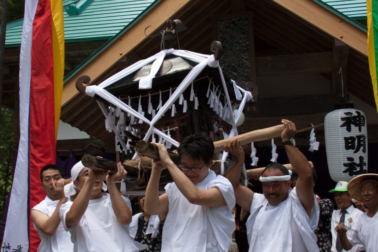 神明社夏祭り